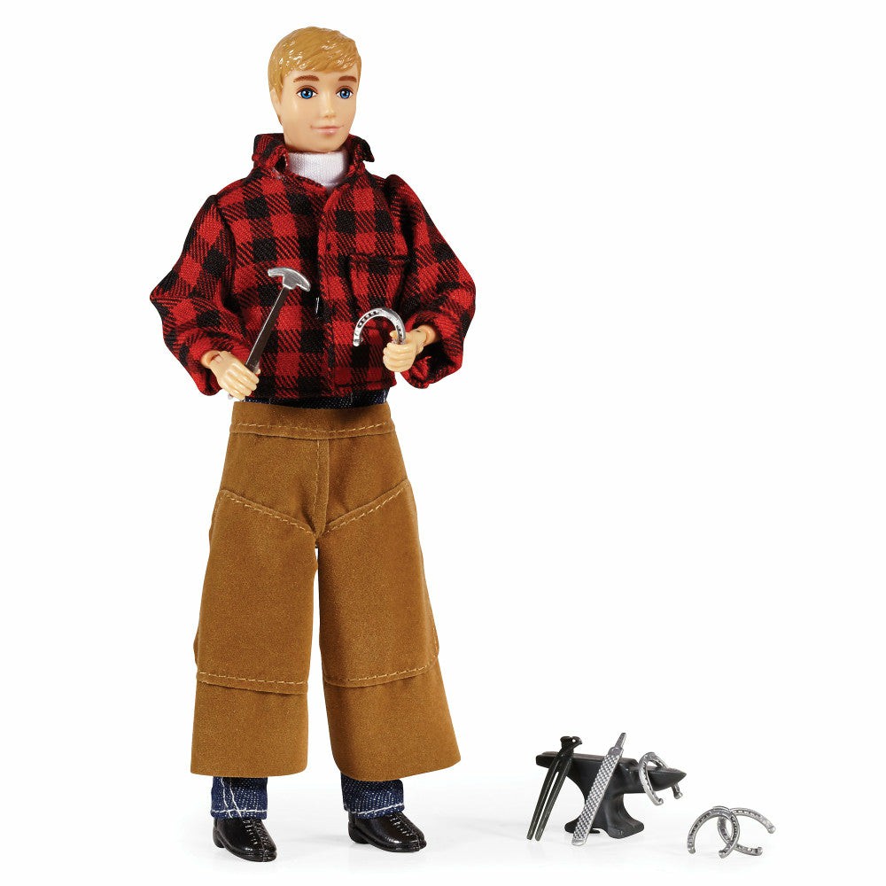 Collectible Figures & Playsets | Breyer Traditional Series Farrier With Blacksmith Tools – 8″ Articulated Figure Collectible Figures & Playsets Collectible Figures & Playsets