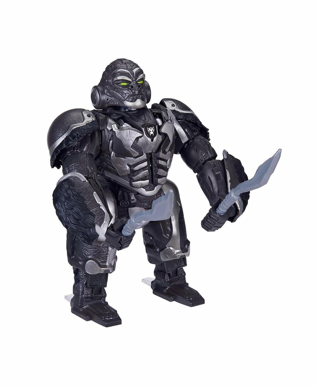 Collectible Figures & Playsets | Hasbro Transformers: Rise Of The Beasts 12.5-Inch Command & Convert Animatronic Optimus Primal Collectible Figures & Playsets Collectible Figures & Playsets