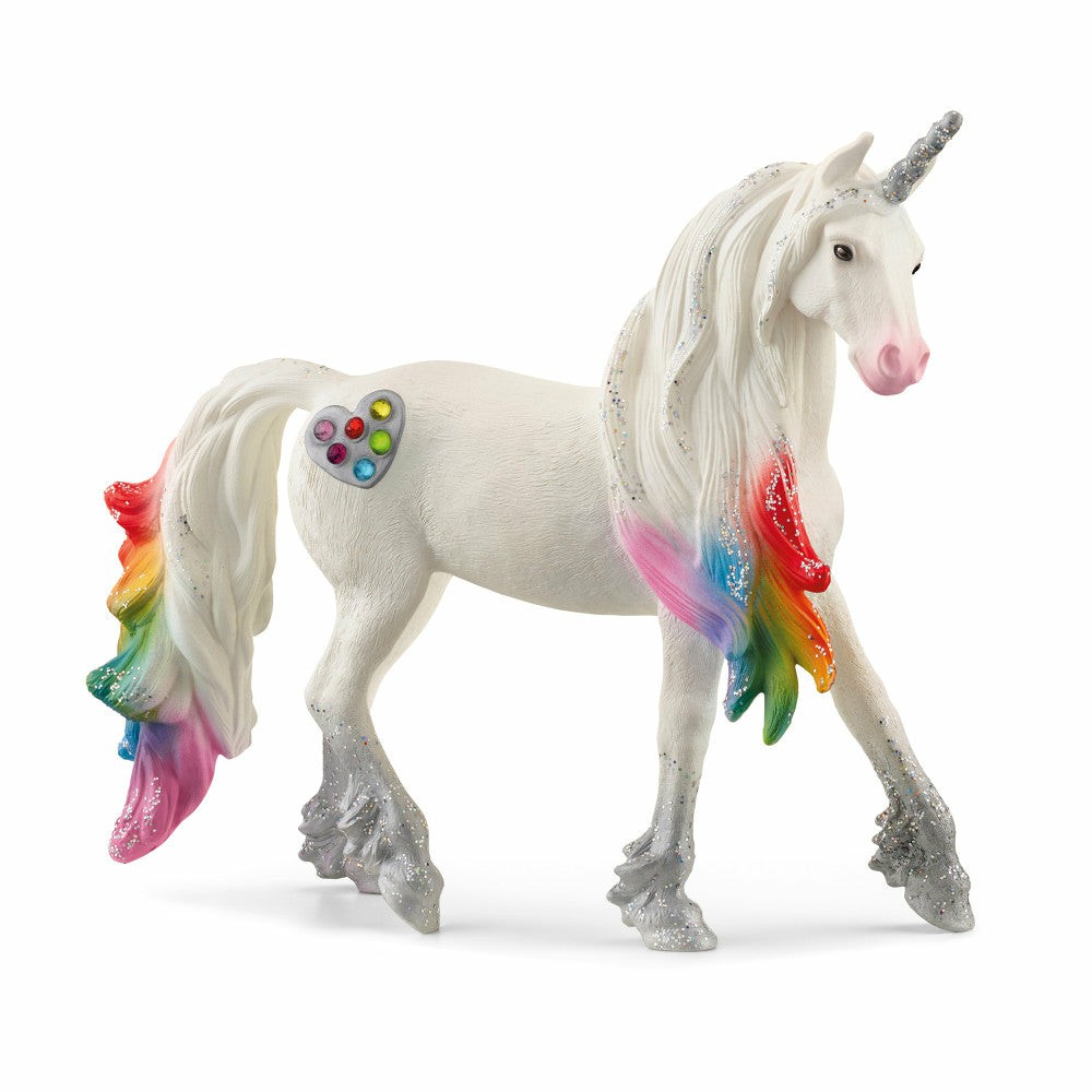 Collectible Figures & Playsets | Schleich Bayala 5.4 Inch Rainbow Love Unicorn Stallion – Magical Figurine Collectible Figures & Playsets Collectible Figures & Playsets