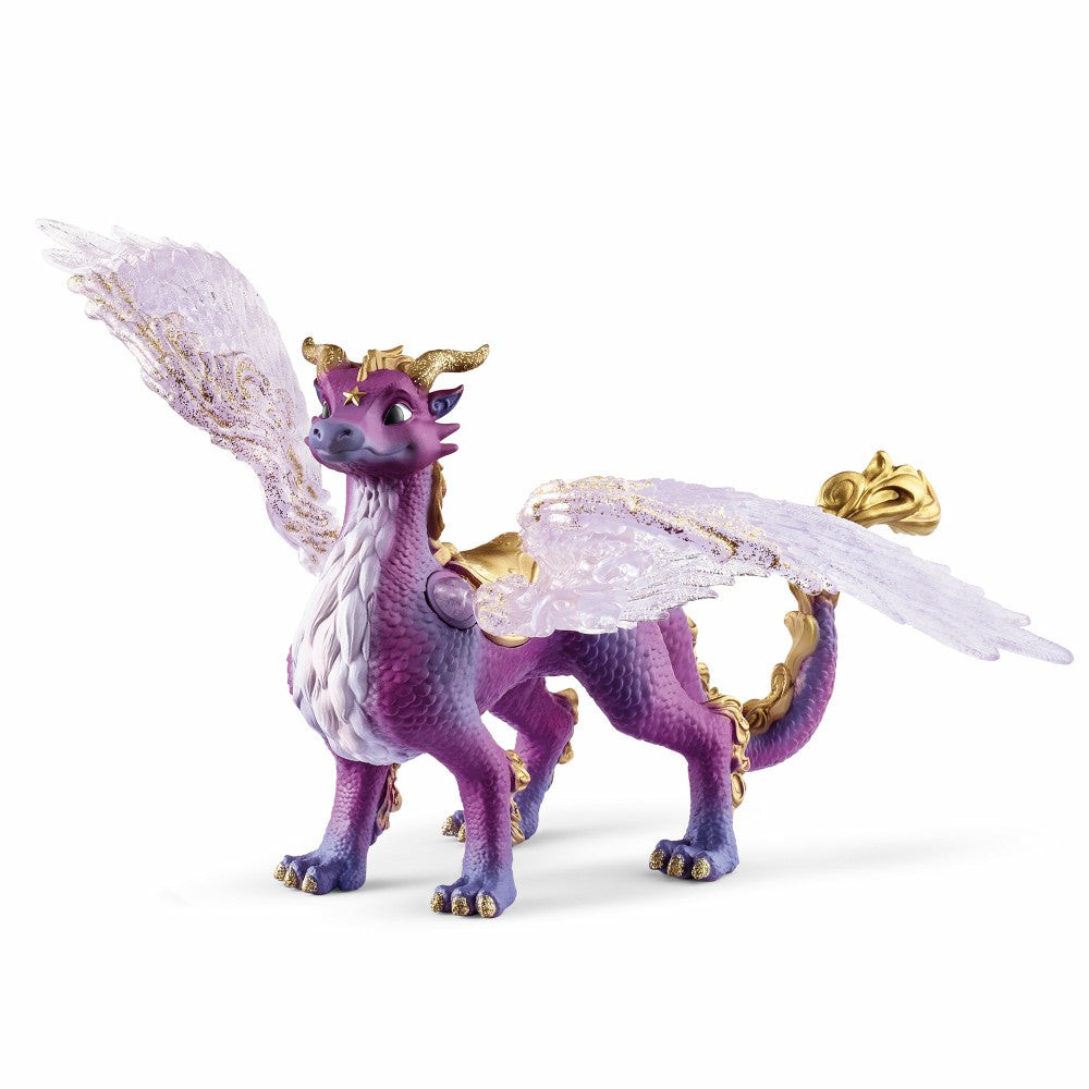 Collectible Figures & Playsets | Schleich Bayala 7.09″ Night Sky Dragon Figurine – Purple & Gold Collectible Figures & Playsets Collectible Figures & Playsets