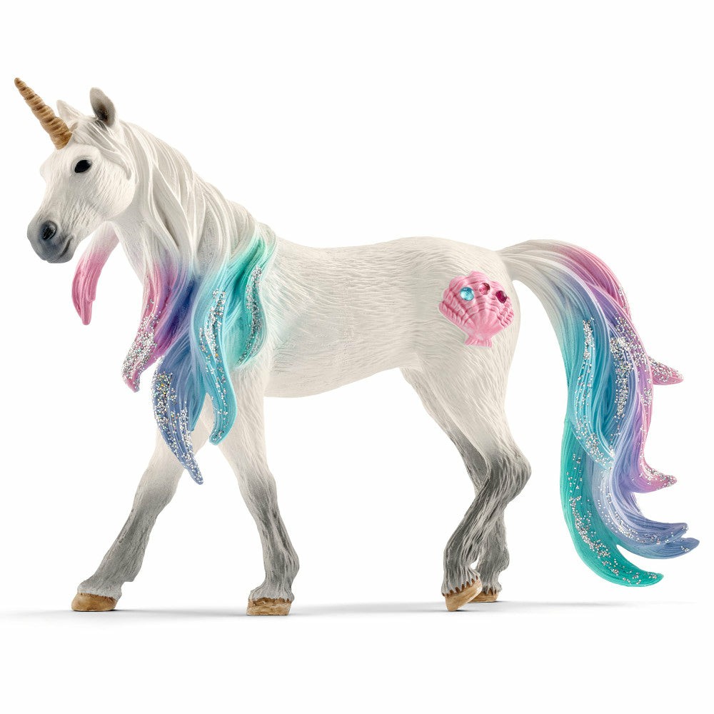 Collectible Figures & Playsets | Schleich Bayala Sea Unicorn Mare – Enchanting Magical Figurine For Kids Ages 5+ Collectible Figures & Playsets Collectible Figures & Playsets