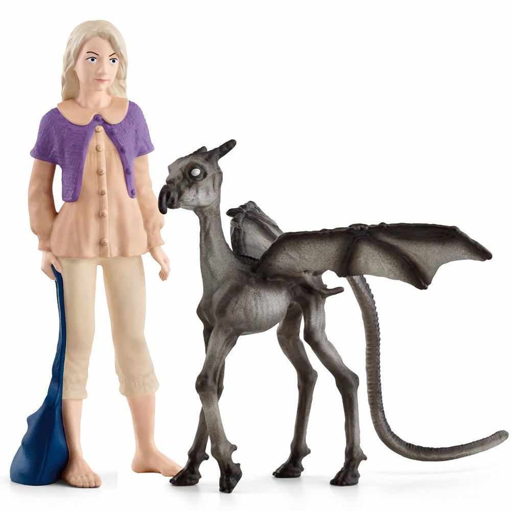 Collectible Figures & Playsets | Schleich Harry Potter Luna Lovegood & Baby Thestral Collectible Figurine Set Collectible Figures & Playsets Collectible Figures & Playsets