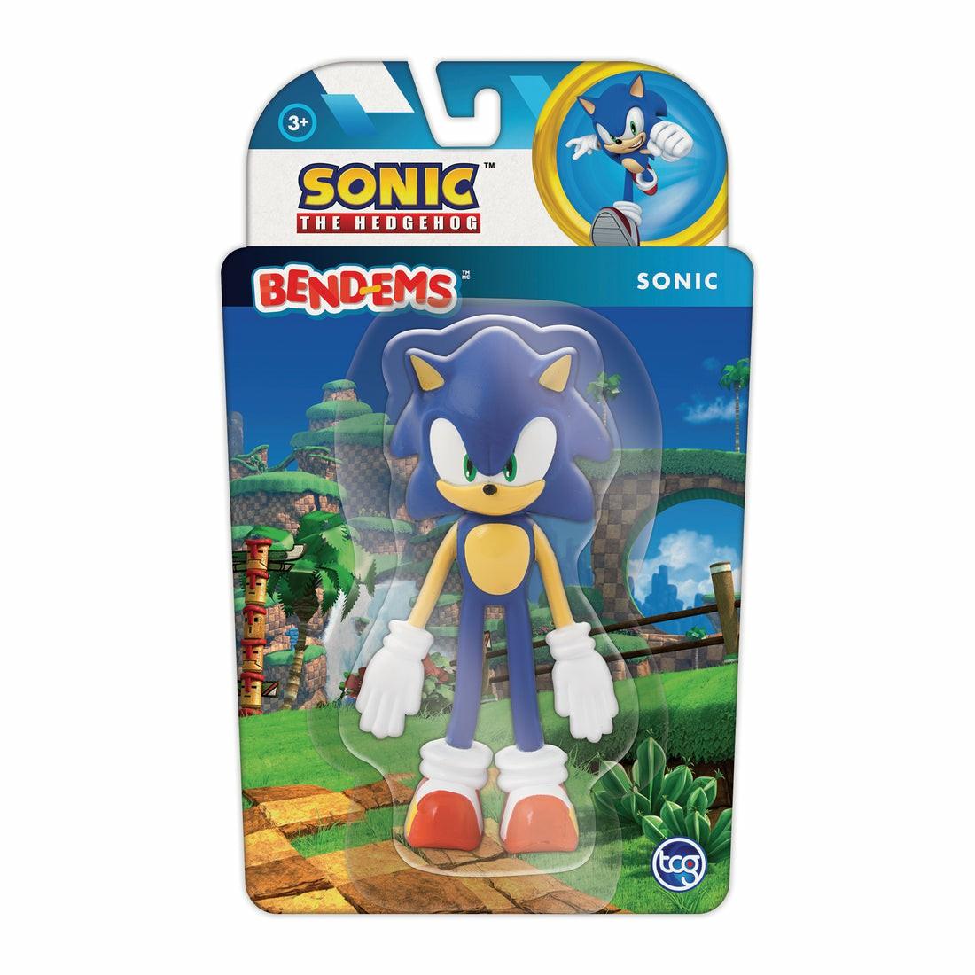 Collectible Figures & Playsets | Tcg Toys Sonic The Hedgehog Bend-Ems 4-Pack Action Figures Collectible Figures & Playsets Collectible Figures & Playsets