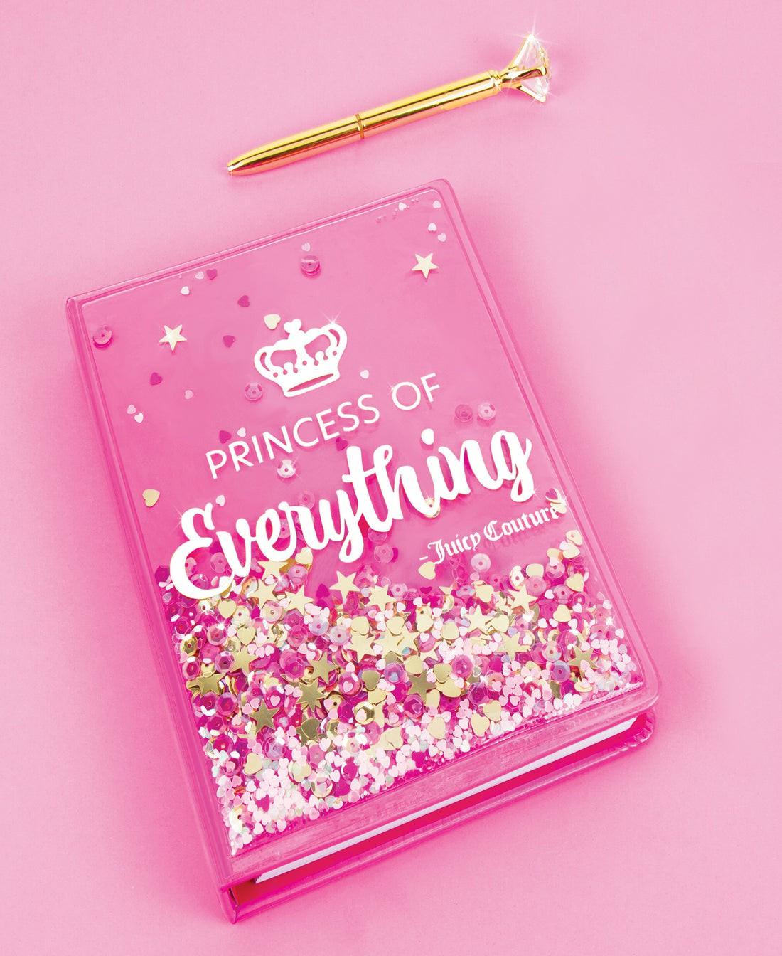 Coloring Books & Activity Books | Juicy Couture Princess Of Everything Glitter Journal & Pen Set – Pink Books Coloring Books & Activity Books