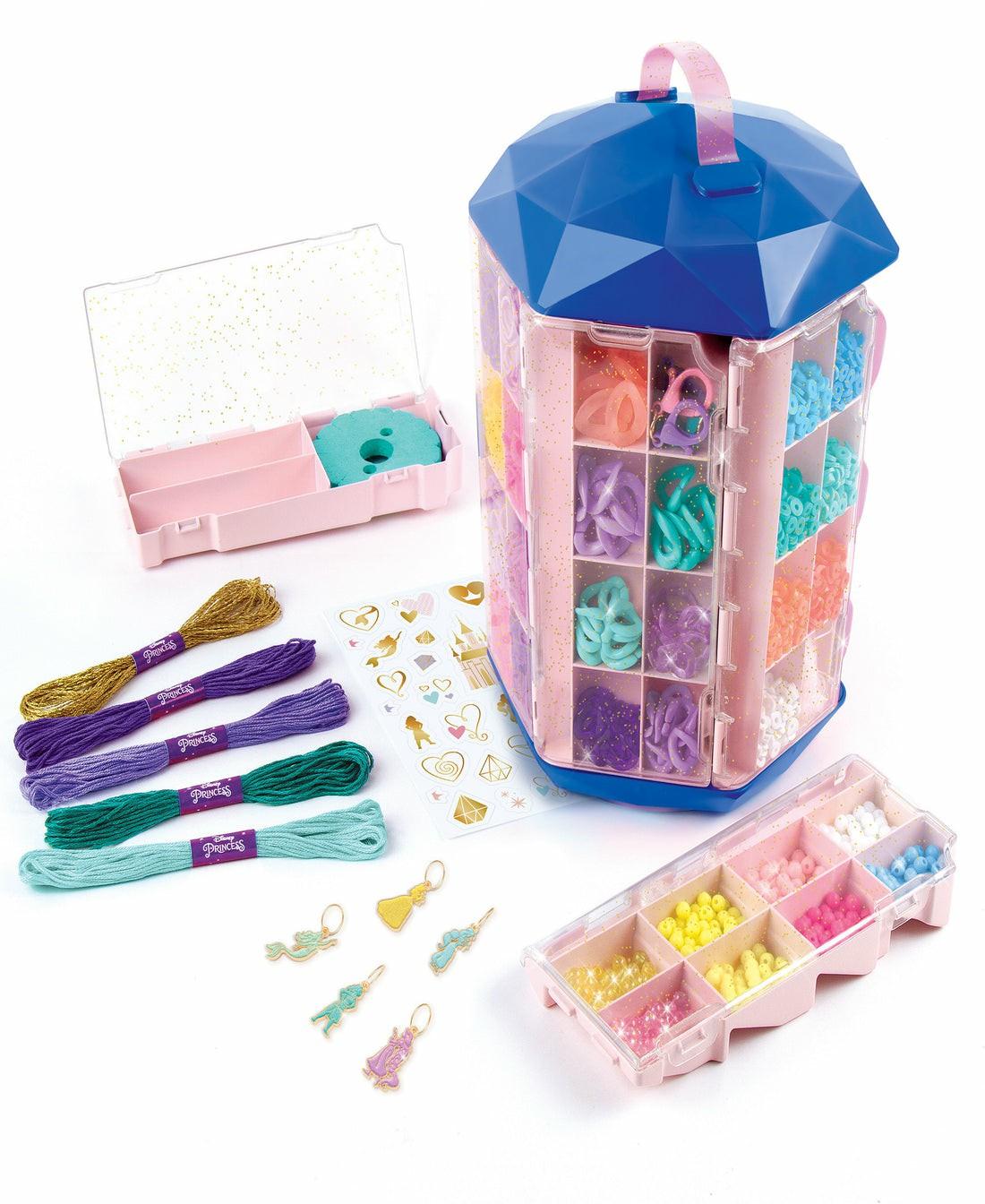 Crafts & Activities | Disney Princess 5-In-1 Activity Tower Jewelry Making Kit Arts & Crafts Crafts & Activities