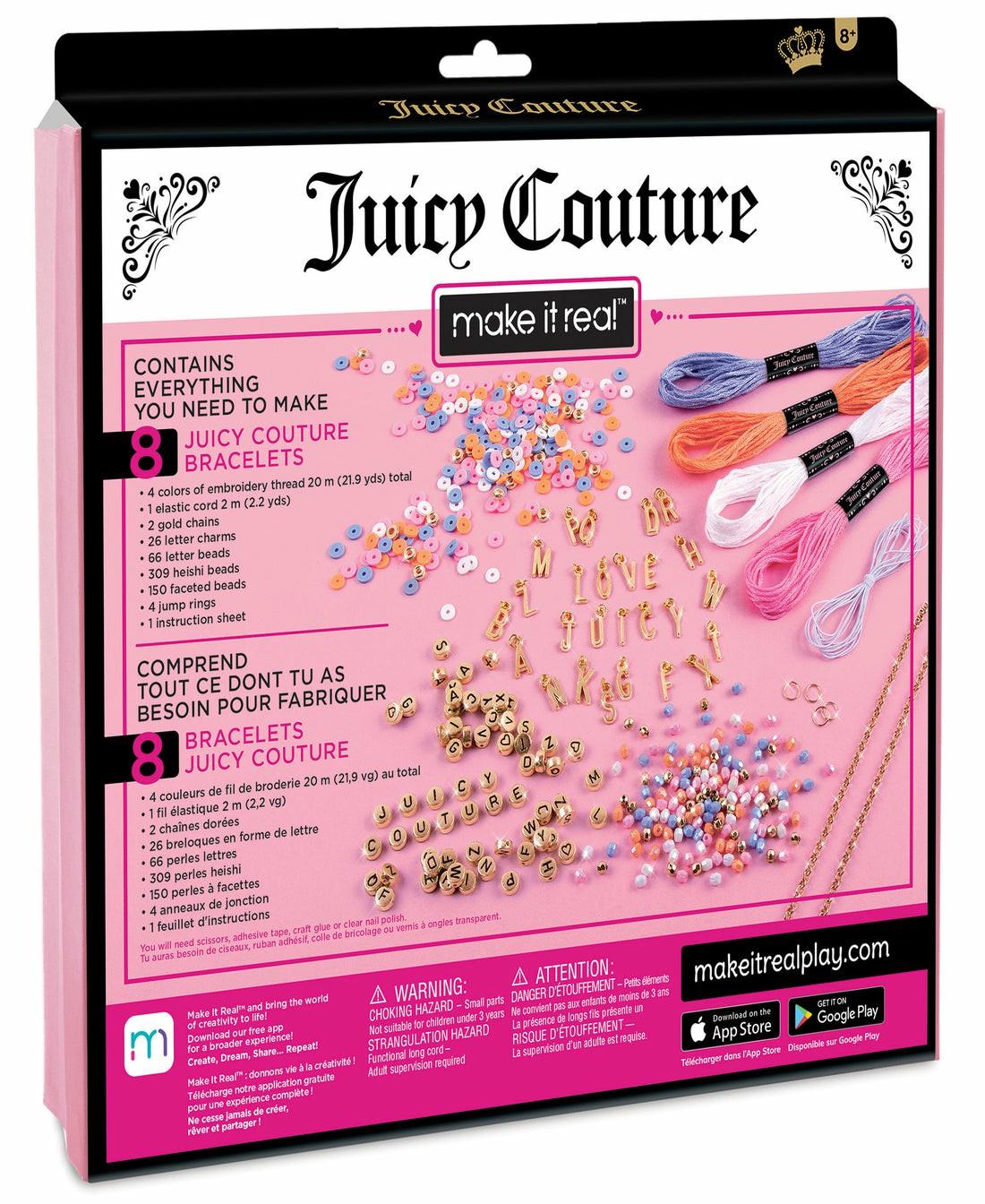 Crafts & Activities | Juicy Couture Love Letters Diy Bracelet Kit – Create Personalized Jewelry Arts & Crafts Crafts & Activities