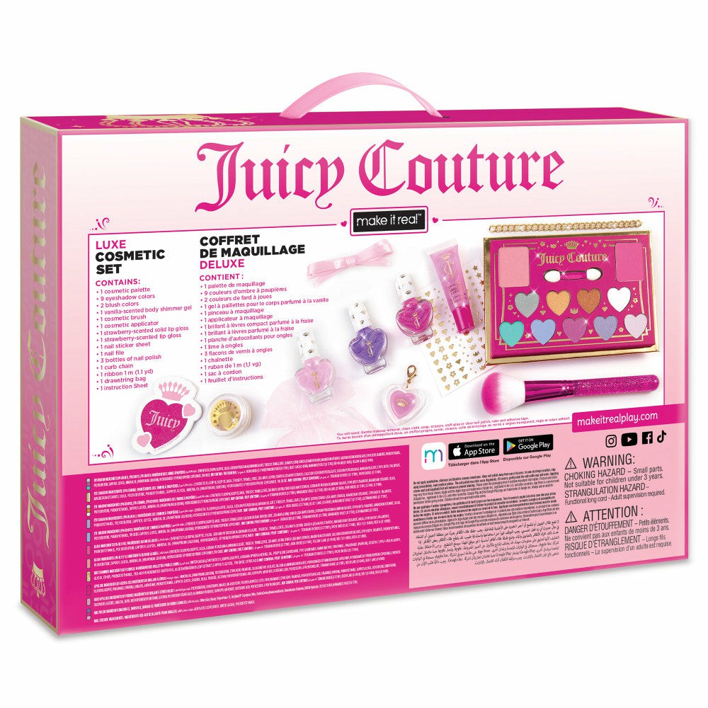 Crafts & Activities | Juicy Couture Luxe Cosmetic Set By Make It Real – Complete Makeup Kit For Kids Ages 8+ Arts & Crafts Crafts & Activities