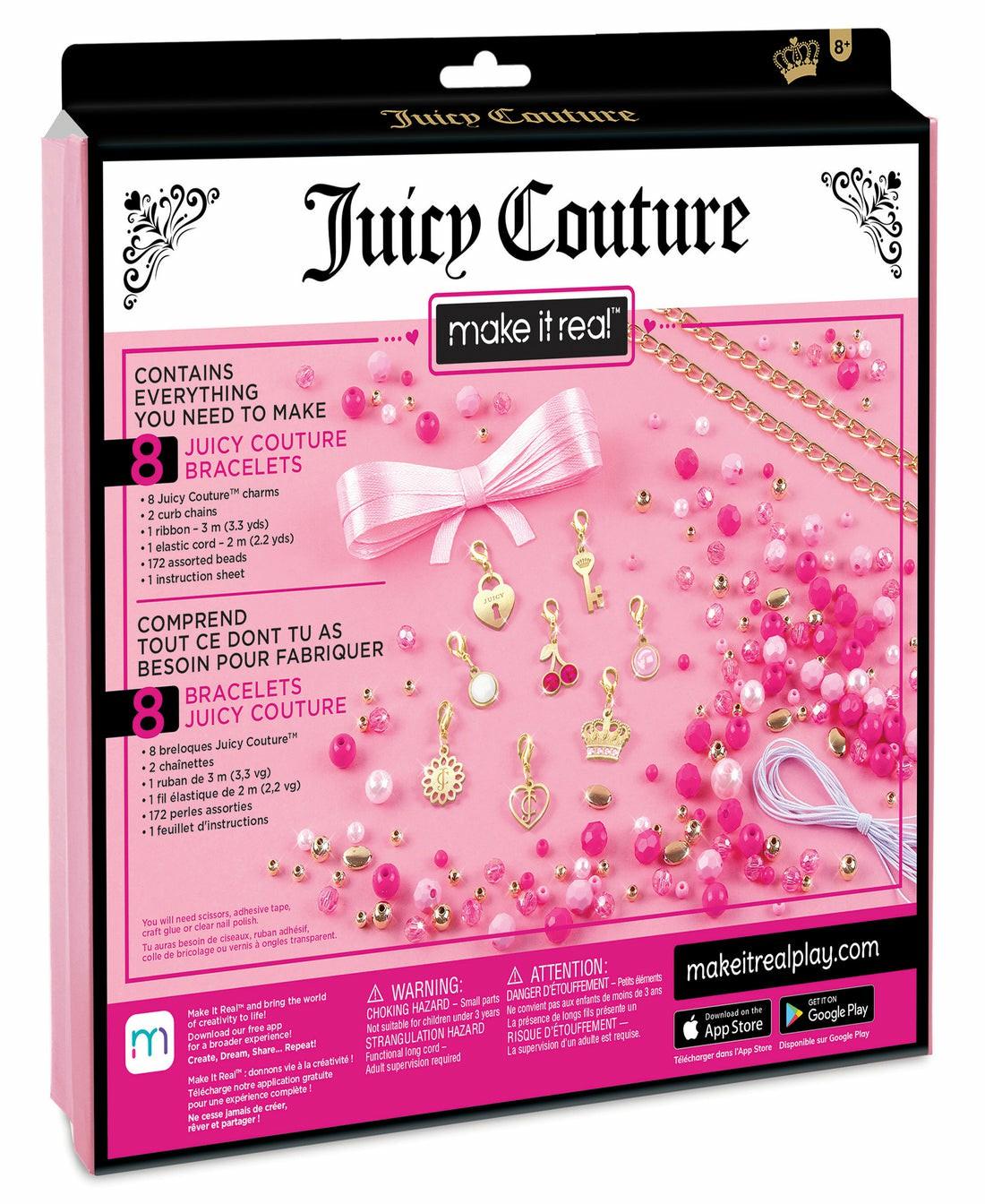 Crafts & Activities | Juicy Couture Perfectly Pink Bracelet Creation Kit – Pink Arts & Crafts Crafts & Activities