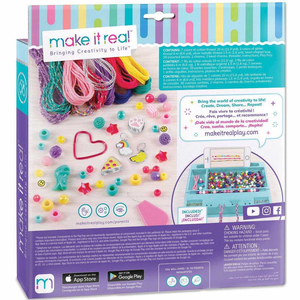 Crafts & Activities | Make It Real Good Vibes Friendship Bracelet Kit – Diy Jewelry Making Set Arts & Crafts Crafts & Activities