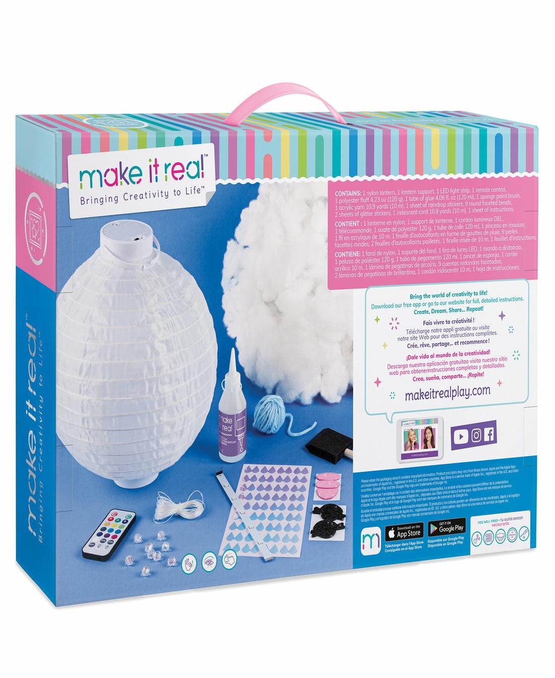 Crafts & Activities | Make It Real Sparkle Dream Diy Cloud Lantern Kit Arts & Crafts Crafts & Activities