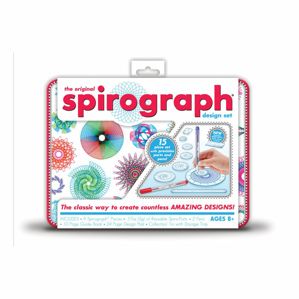 Crafts & Activities | Spirograph Original Design Set With Collectible Tin – Art And Craft Kit Arts & Crafts Crafts & Activities