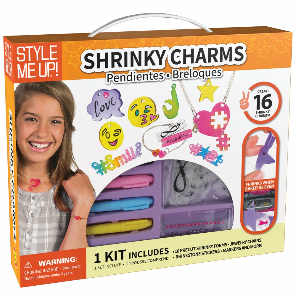 Crafts & Activities | Style Me Up Shrinky Charms Creative Crafting Kit For Kids Arts & Crafts Crafts & Activities