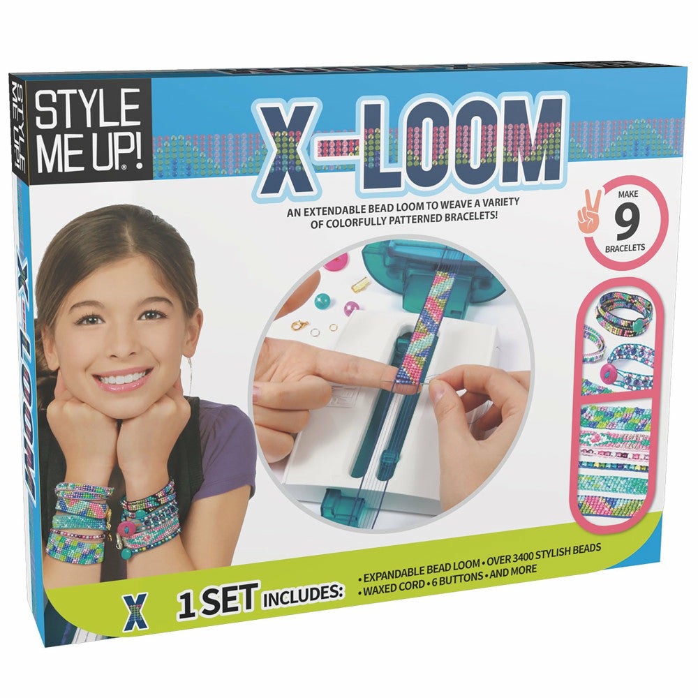 Crafts & Activities | Style Me Up X-Loom Beaded Bracelet Maker Kit For Kids Arts & Crafts Crafts & Activities