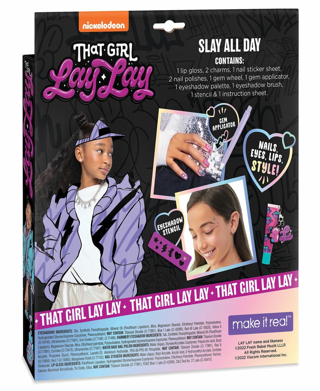 Crafts & Activities | That Girl Lay Lay Slay All Day Nickelodeon Cosmetic Kit Arts & Crafts Crafts & Activities