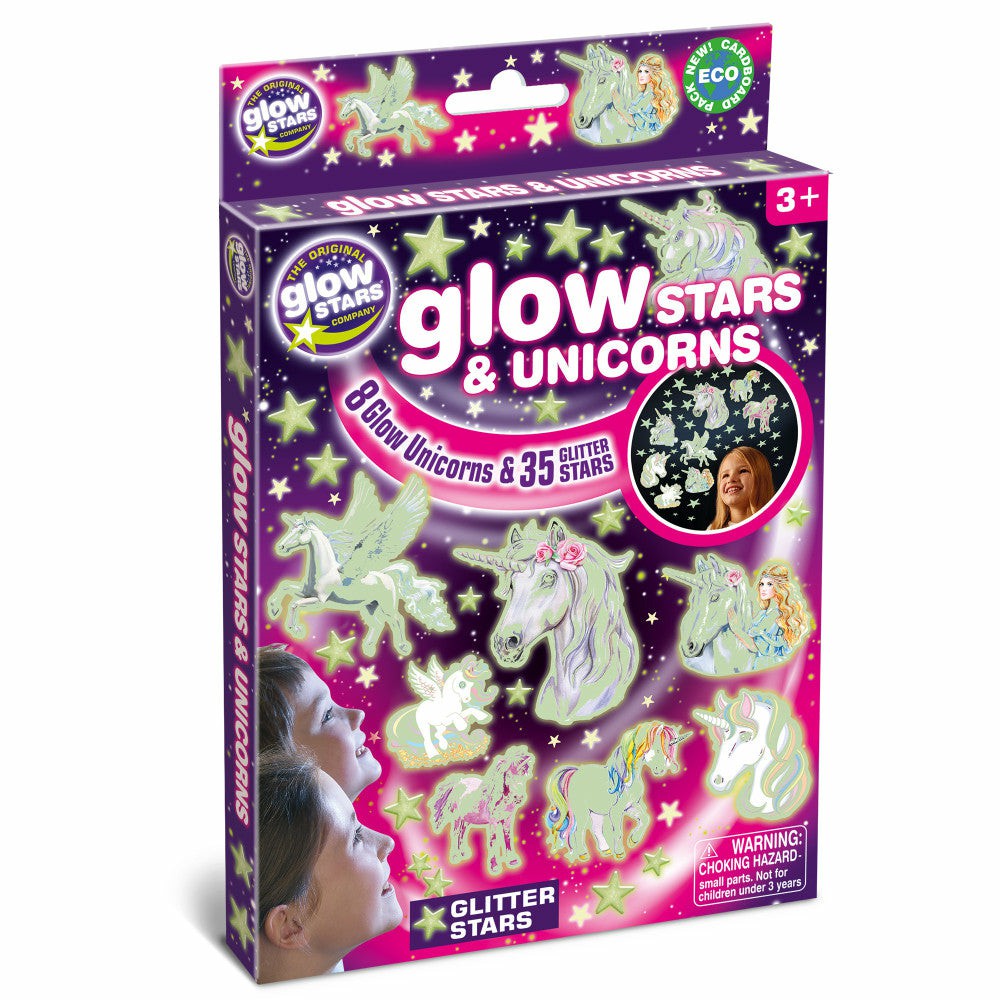 Crafts & Activities | The Original Glowstars Glow-In-The-Dark Unicorns And Stars Room Decor Kit Arts & Crafts Crafts & Activities