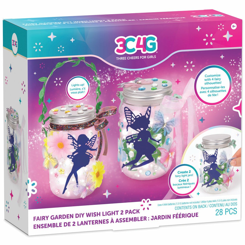 Crafts & Activities | Three Cheers For Girls Fairy Garden Diy Wish Light Kit Arts & Crafts Crafts & Activities