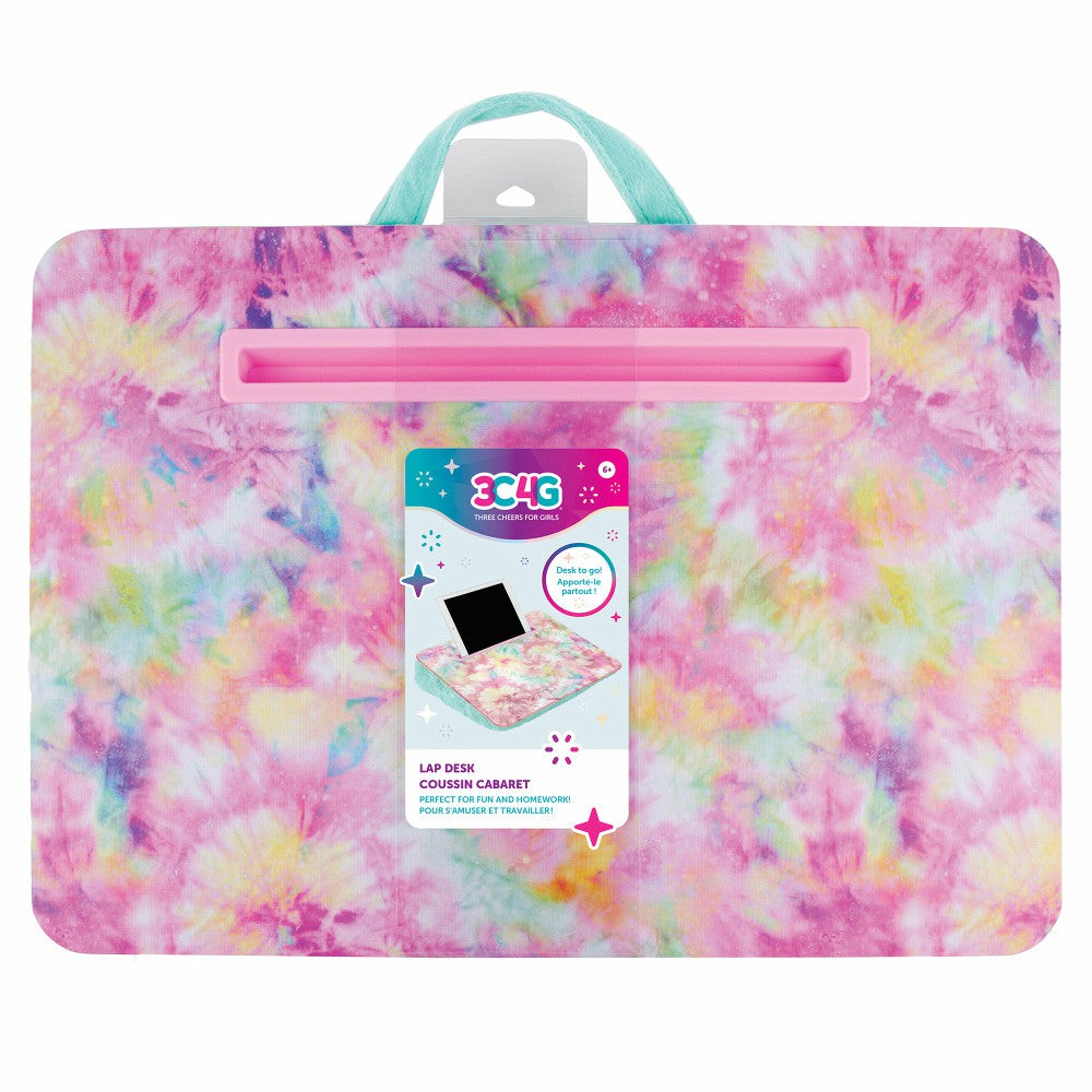 Crafts & Activities | Three Cheers For Girls Pastel Tie-Dye Lap Desk – Comfort & Style Arts & Crafts Crafts & Activities