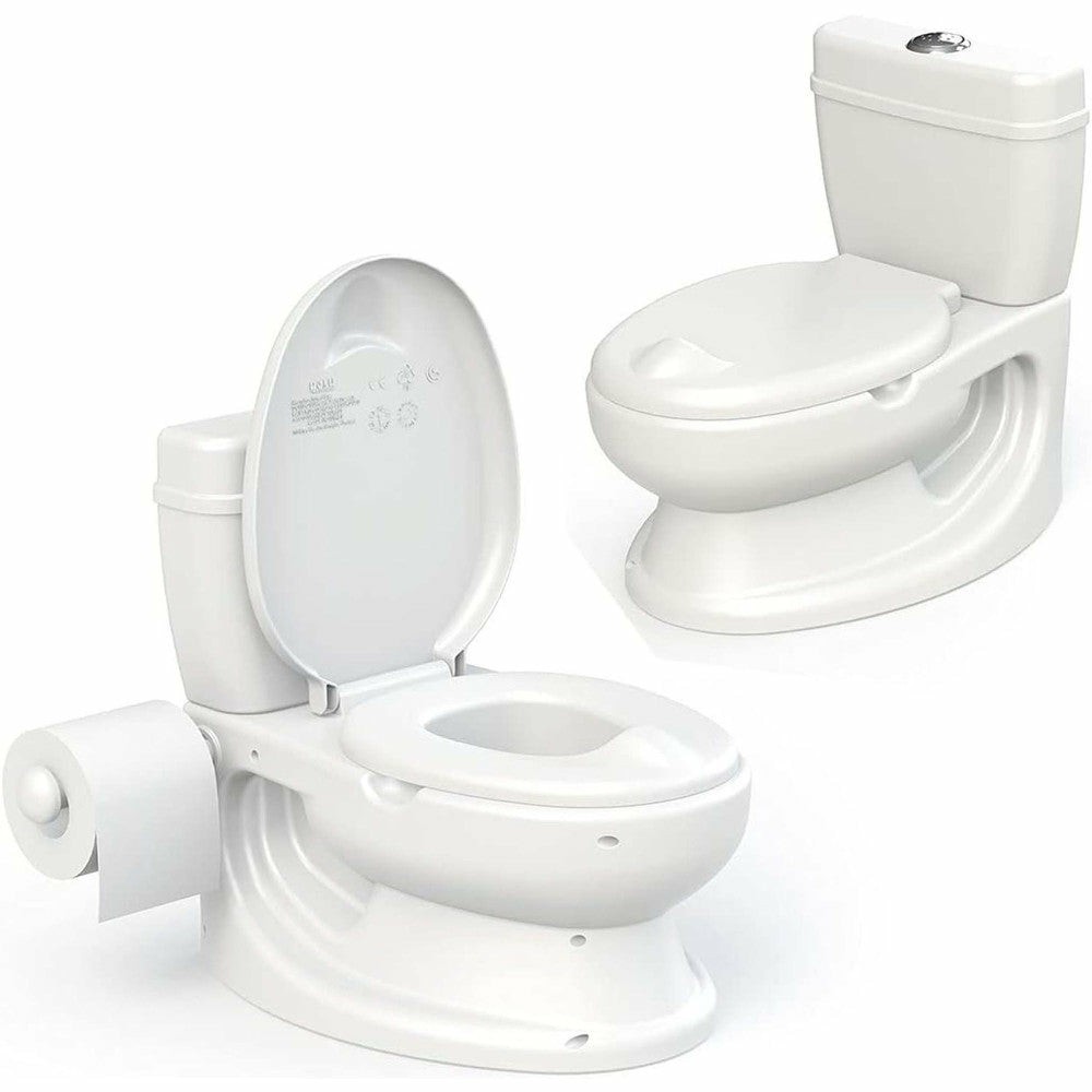 Developmental Toys | Dolu Educational Toddler Potty – White, Ages 18Mo+ Baby & Toddler Toys Developmental Toys