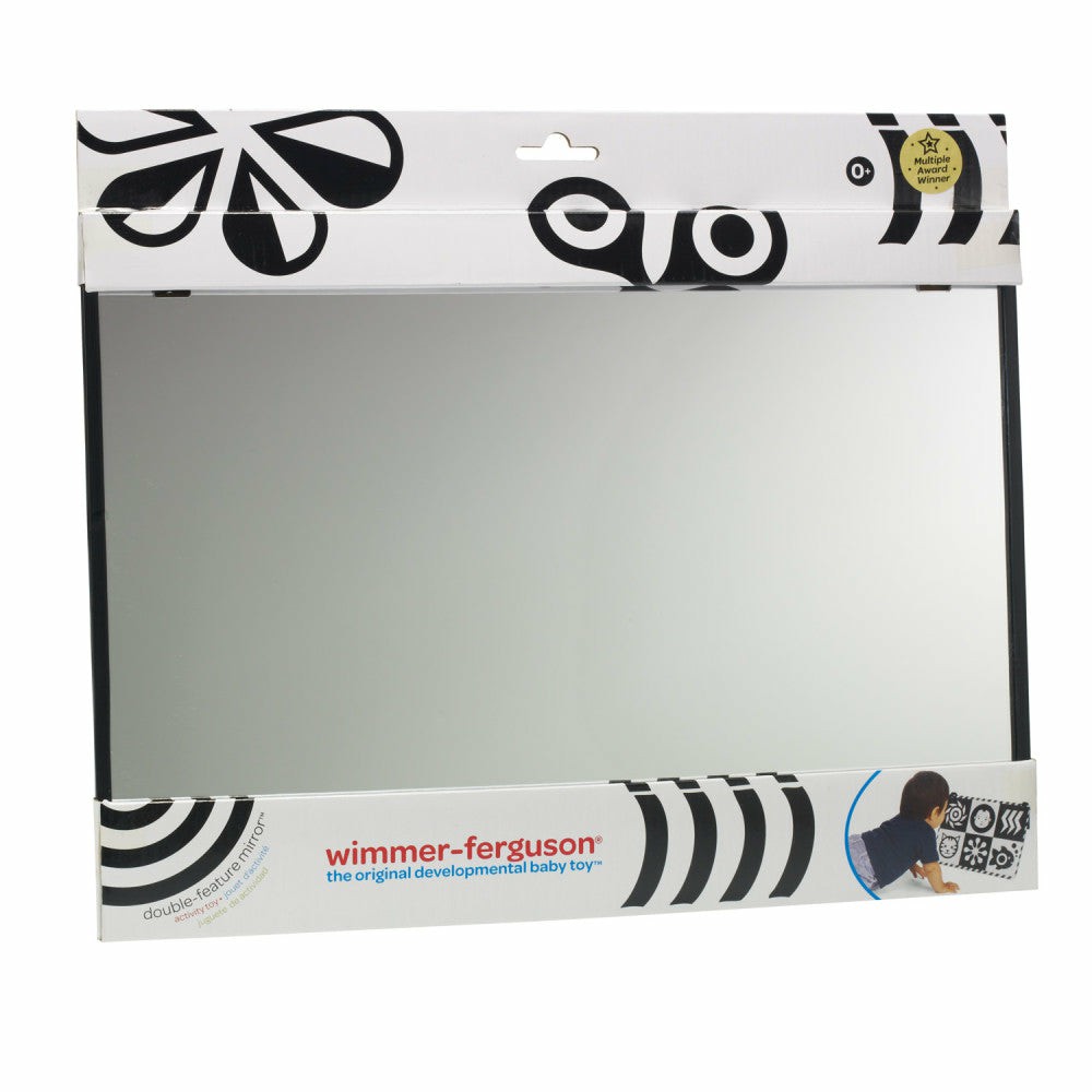 Developmental Toys | Manhattan Toy Wimmer-Ferguson Double-Feature Mirror For Self-Discovery Baby & Toddler Toys Developmental Toys