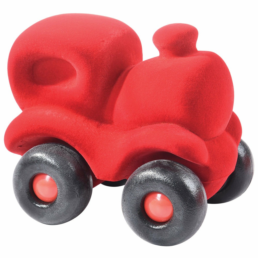 Developmental Toys | Rubbabu Red Choo Choo Toy Train – Eco-Friendly Sensory Play Baby & Toddler Toys Developmental Toys