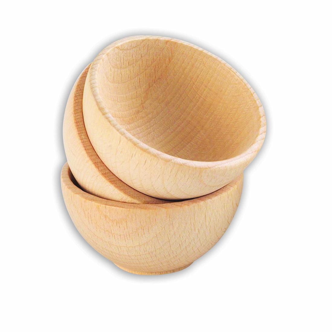 Developmental Toys | Tickit Beechwood Sensory Wooden Bowls – Set Of 3 Baby & Toddler Toys Developmental Toys