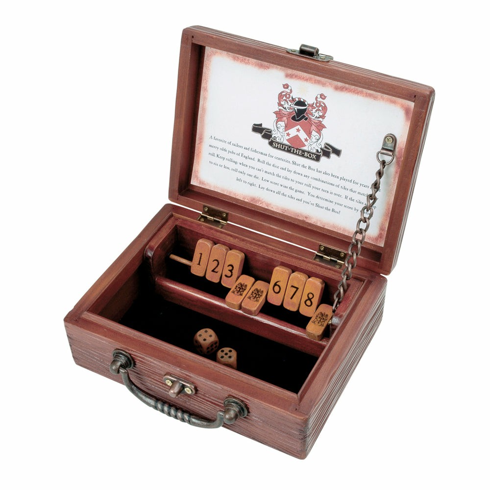 Dice, Roll & Write Games | Circa Shut The Box Classic Dice Game Dice, Roll & Write Games Dice, Roll & Write Games