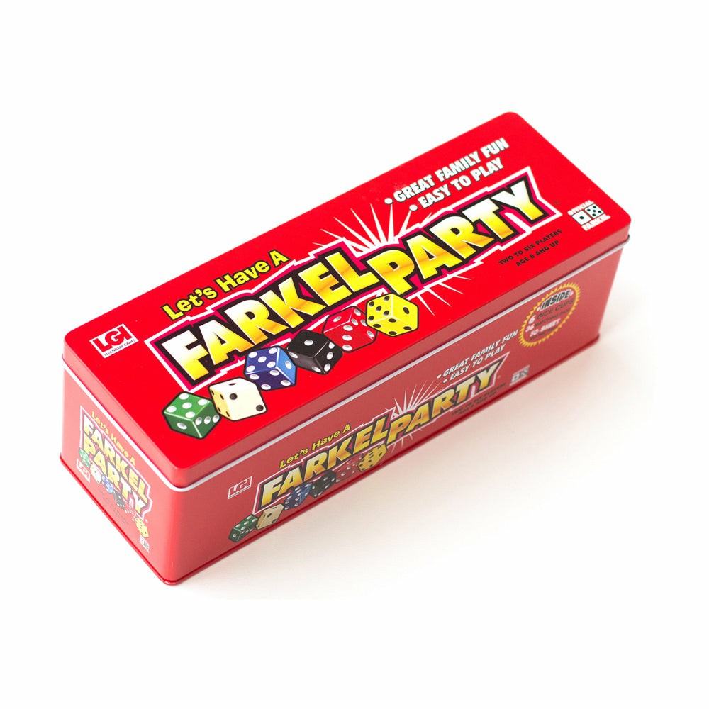 Dice, Roll & Write Games | Farkel Party Game Tin Edition By Legendary Games Dice, Roll & Write Games Dice, Roll & Write Games