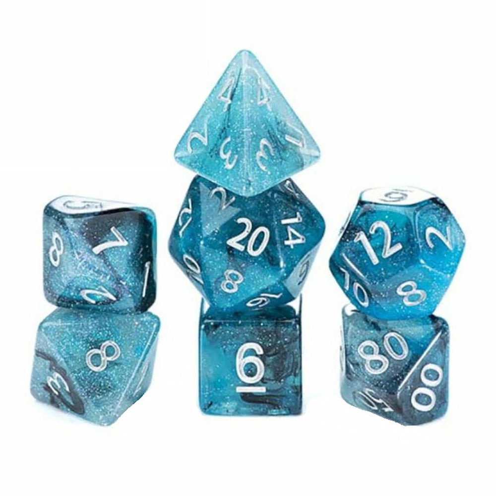 Dice, Roll & Write Games | Gate Keeper Games Aether Dice: Eternity – 7 Piece High-Density Resin Dice Set Dice, Roll & Write Games Dice, Roll & Write Games