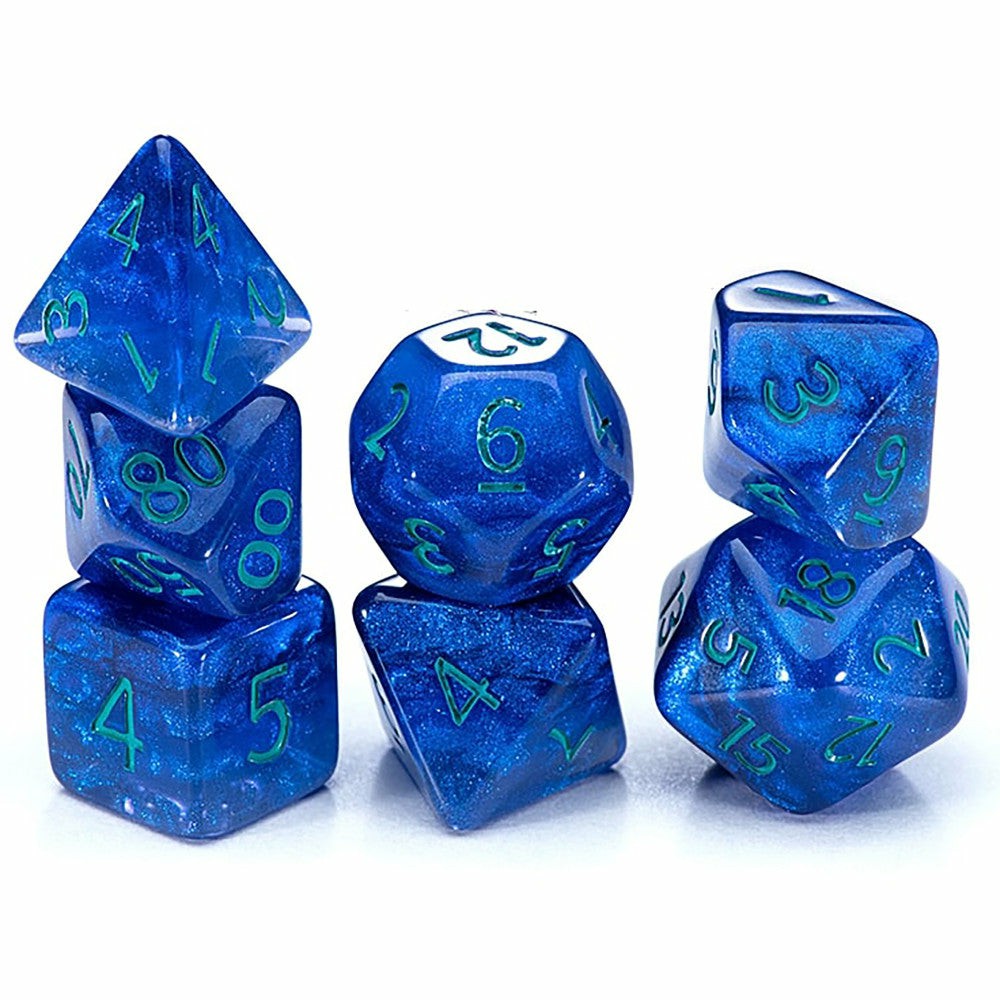 Dice, Roll & Write Games | Gate Keeper Games Sui Generis Astral Dragon 7-Piece Resin Dice Set Dice, Roll & Write Games Dice, Roll & Write Games