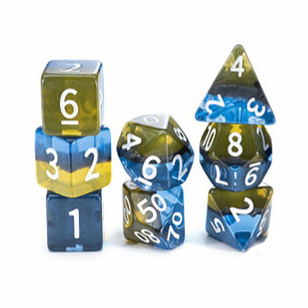 Dice, Roll & Write Games | Gate Keeper Games Sui Generis Rainbow 7-Piece Dice Set Dice, Roll & Write Games Dice, Roll & Write Games