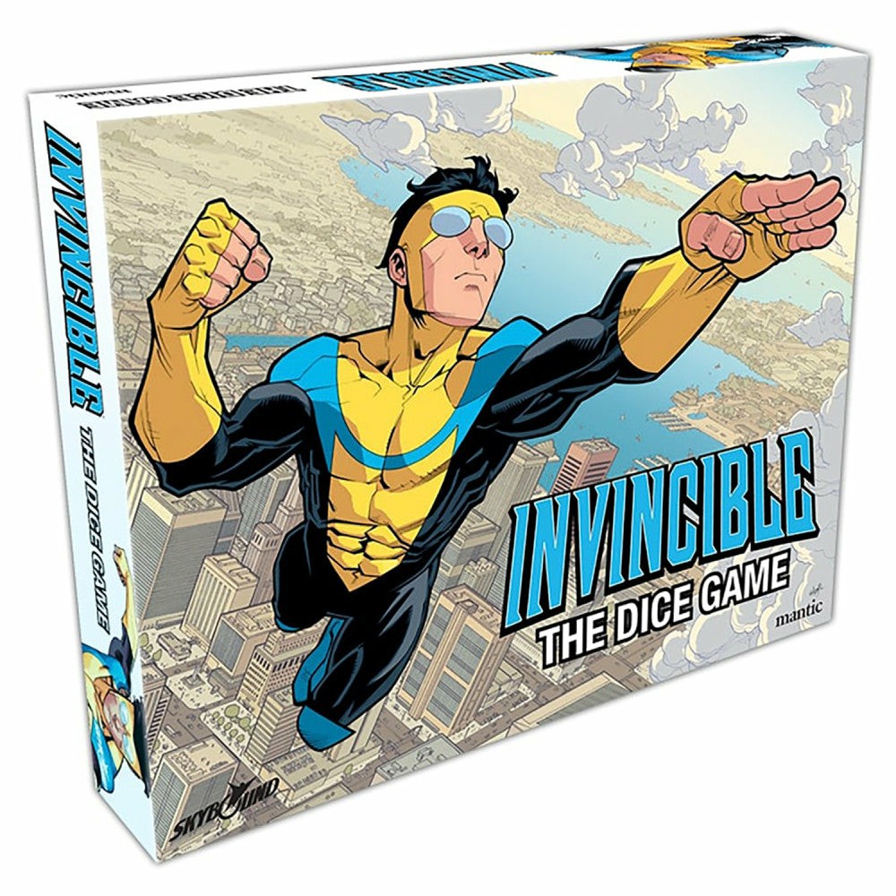 Dice, Roll & Write Games | Invincible: The Dice Game – Superhero Themed Dice-Rolling Game By Mantic Games Dice, Roll & Write Games Dice, Roll & Write Games