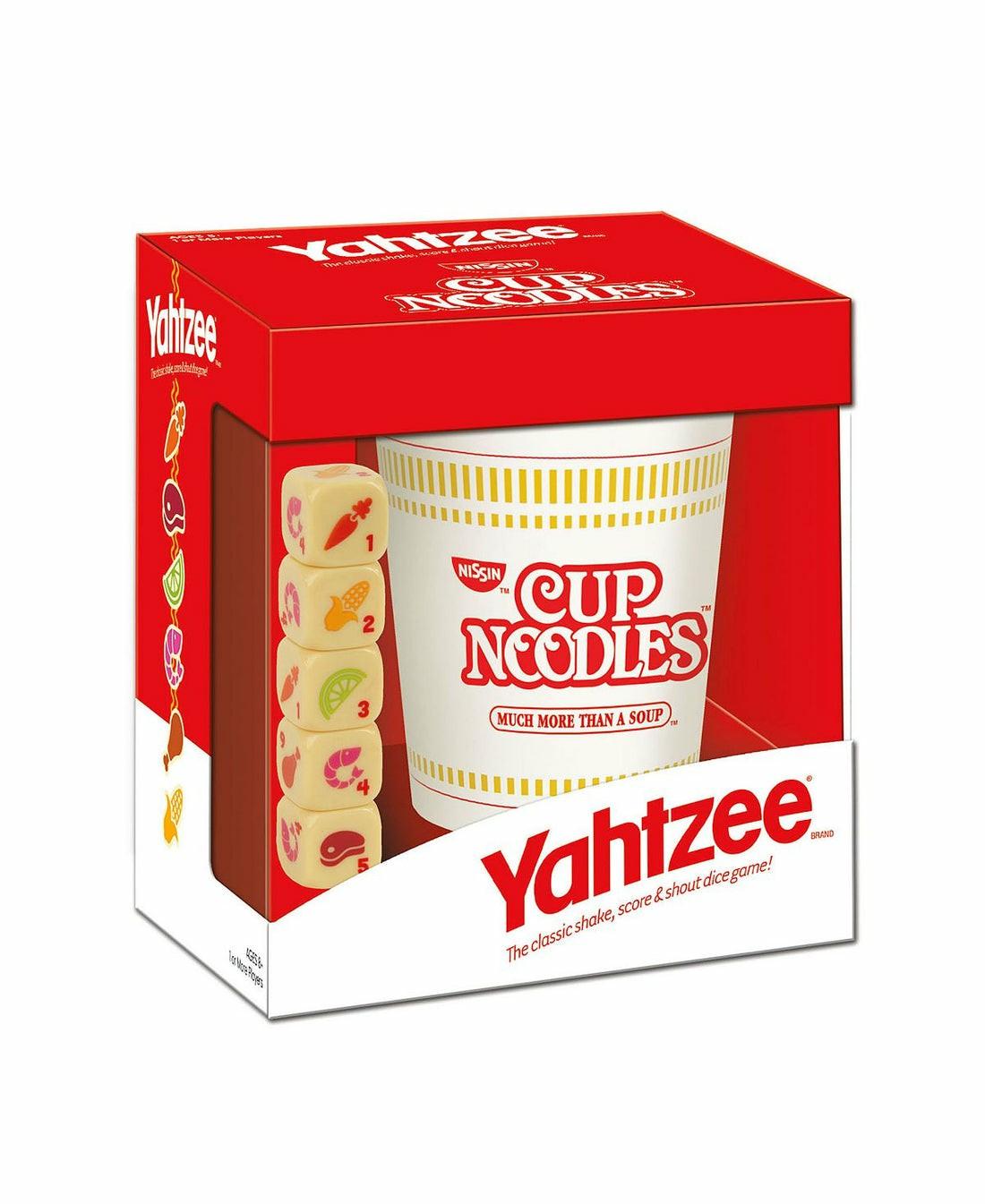 Dice, Roll & Write Games | Nissin Cup Noodles Yahtzee Dice Game By Usaopoly Dice, Roll & Write Games Dice, Roll & Write Games