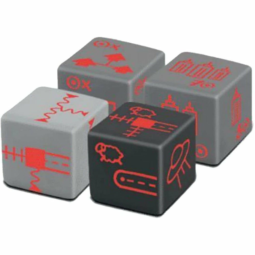 Dice, Roll & Write Games | Railroad Ink: Futuristic Expansion Pack Strategy Dice Game Dice, Roll & Write Games Dice, Roll & Write Games