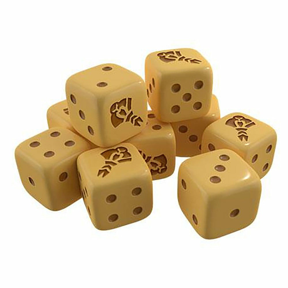 Dice, Roll & Write Games | Star Trek Ascendancy Expansion: Cardassian Custom Dice Set (9-Pack) Dice, Roll & Write Games Dice, Roll & Write Games