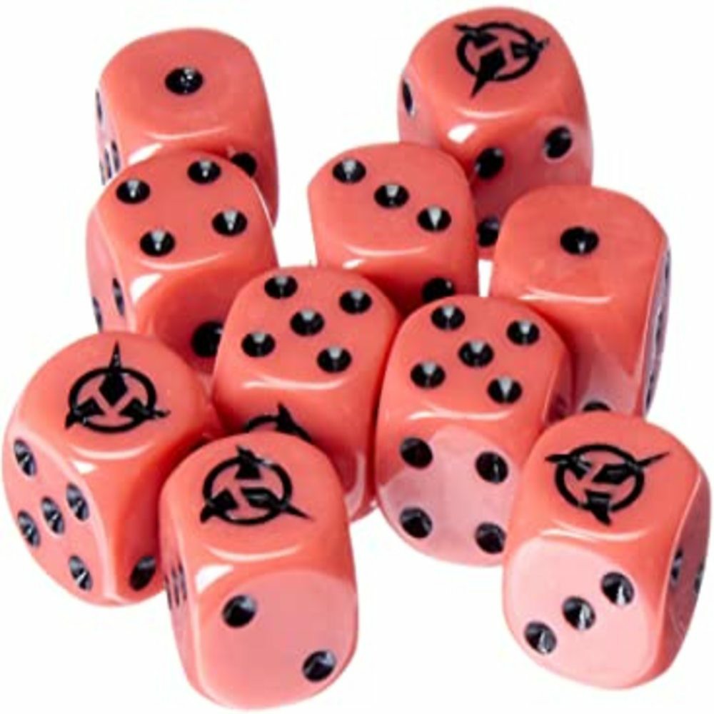 Dice, Roll & Write Games | Star Trek Ascendancy Klingon Dice Set, 10-Pack Expansion Dice, Roll & Write Games Dice, Roll & Write Games