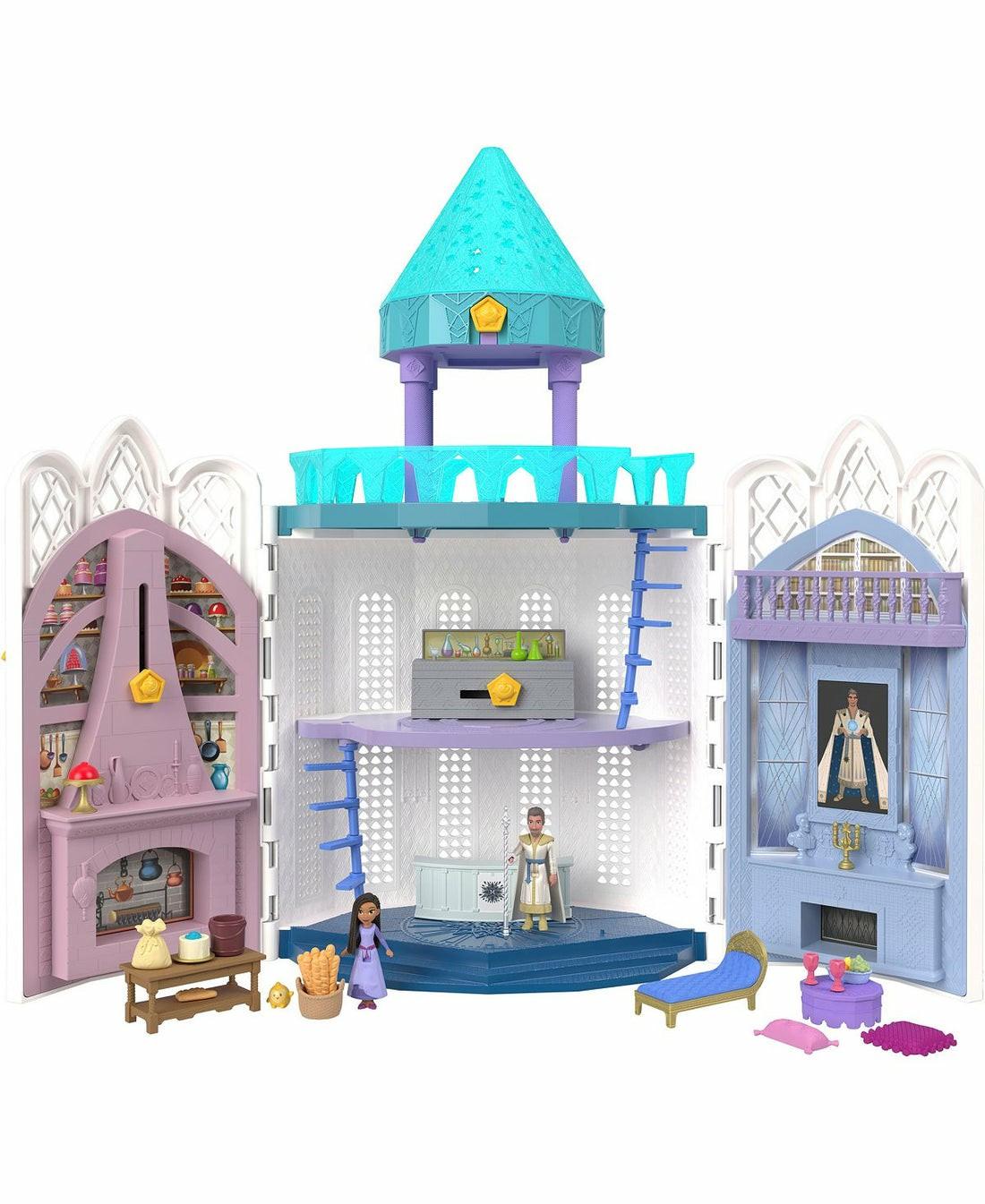 Doll Houses, Furniture & Accessories | Disney Wish Rosas Castle Playset – Interactive Dollhouse With Light-Up Features Doll Houses, Furniture & Accessories Doll Houses, Furniture & Accessories