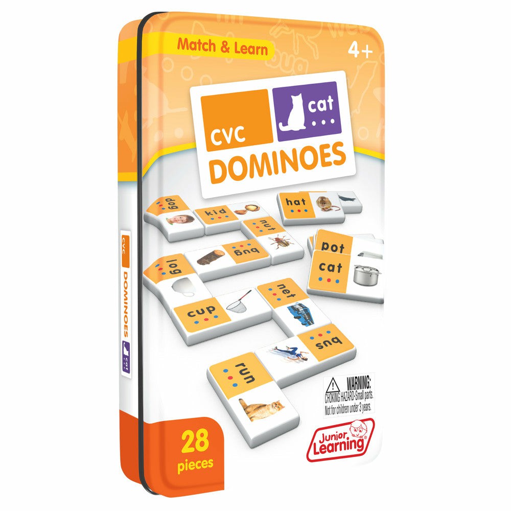 Dominoes & Tiles Games | Junior Learning Cvc Dominoes – Educational Language Arts Game Dominoes & Tiles Games Dominoes & Tiles Games