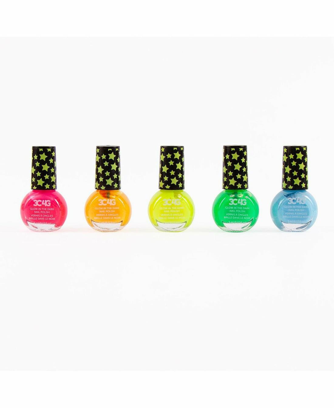 Drawing, Color & Painting | 3C4G Glow In The Dark Nail Polish Set – Vibrant Colors For Kids Arts & Crafts Drawing, Color & Painting