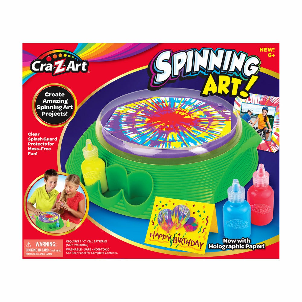 Drawing, Color & Painting | Cra-Z-Art Vibrant Spinning Art Machine Kit Arts & Crafts Drawing, Color & Painting