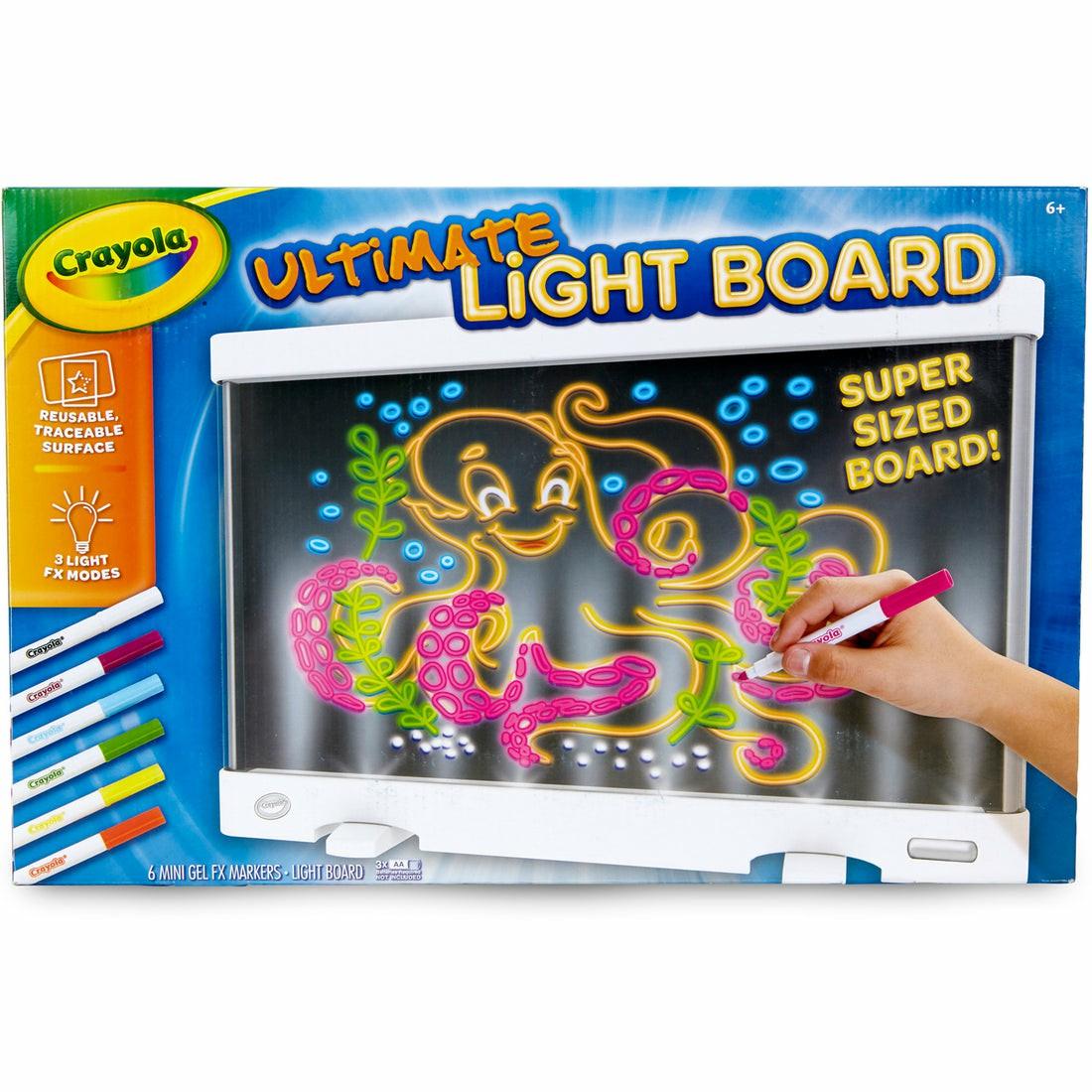 Drawing, Color & Painting | Crayola Ultimate Light Board Drawing Tablet – Multiple Colors Arts & Crafts Drawing, Color & Painting