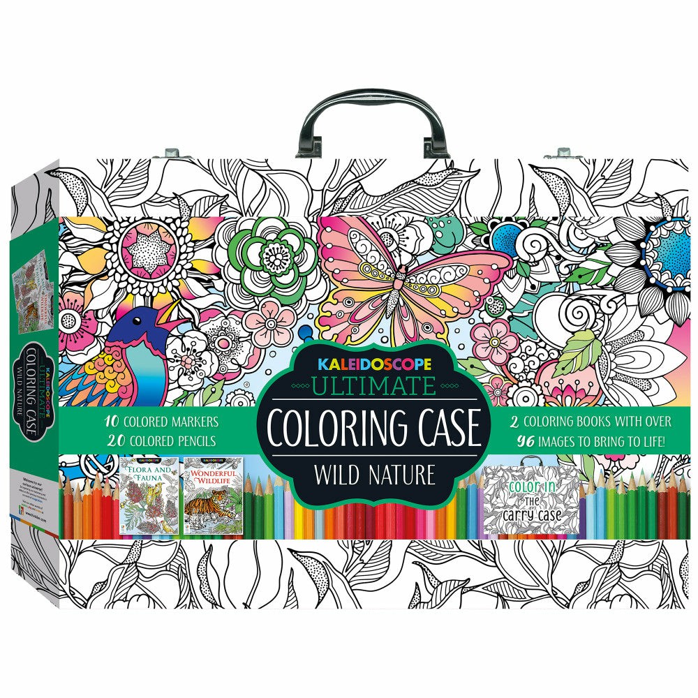 Drawing, Color & Painting | Kaleidoscope Nature Explorer Coloring Carry Case Set Arts & Crafts Drawing, Color & Painting