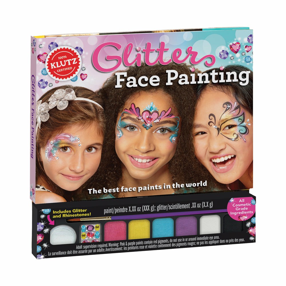 Drawing, Color & Painting | Klutz Glitter Face Painting Creative Kit Arts & Crafts Drawing, Color & Painting