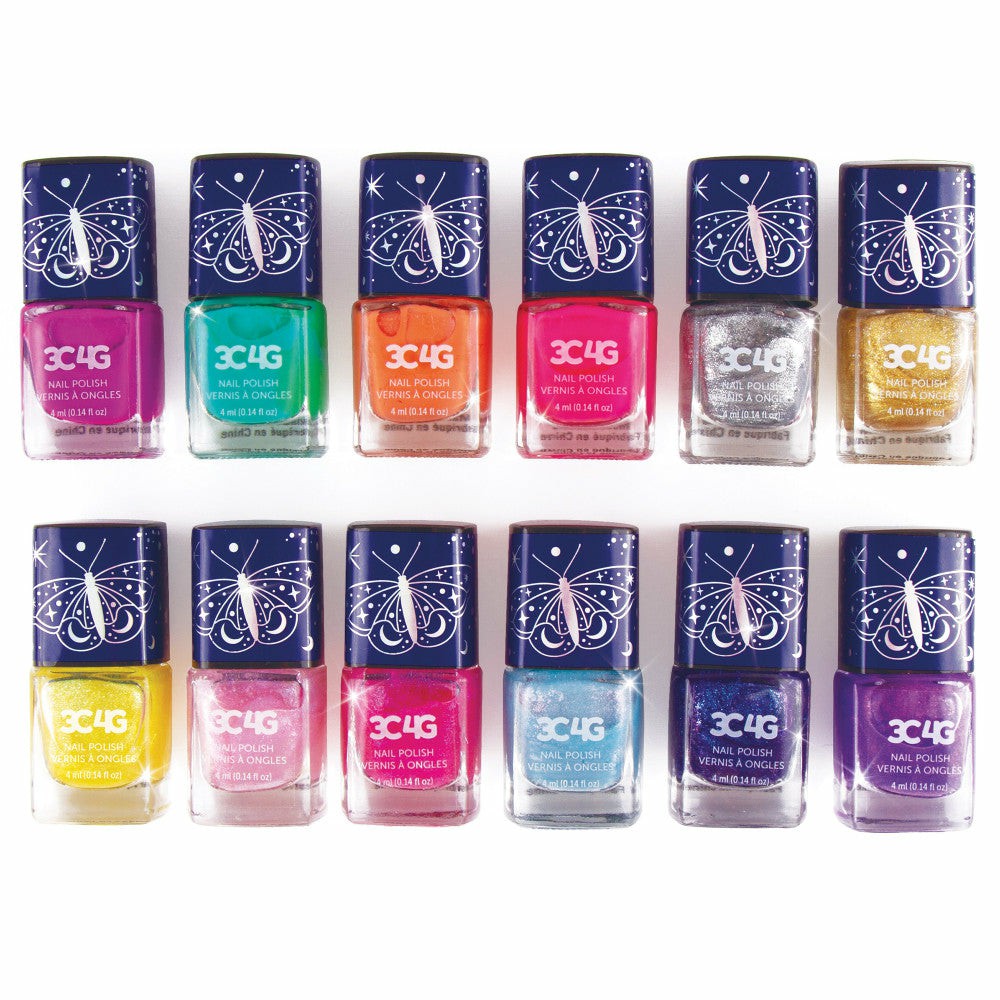 Drawing, Color & Painting | Three Cheers For Girls Celestial Collection Nail Polish Tower Set – 12 Colors Arts & Crafts Drawing, Color & Painting