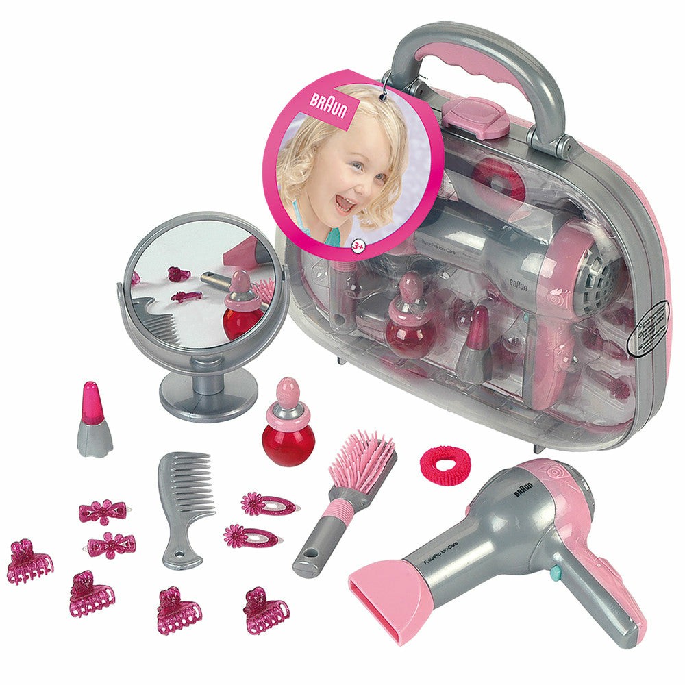 Dress Up & Accessories | Braun 15-Piece Mega Hairstyling Case – Toy Beauty Set Dress Up & Accessories Dress Up & Accessories