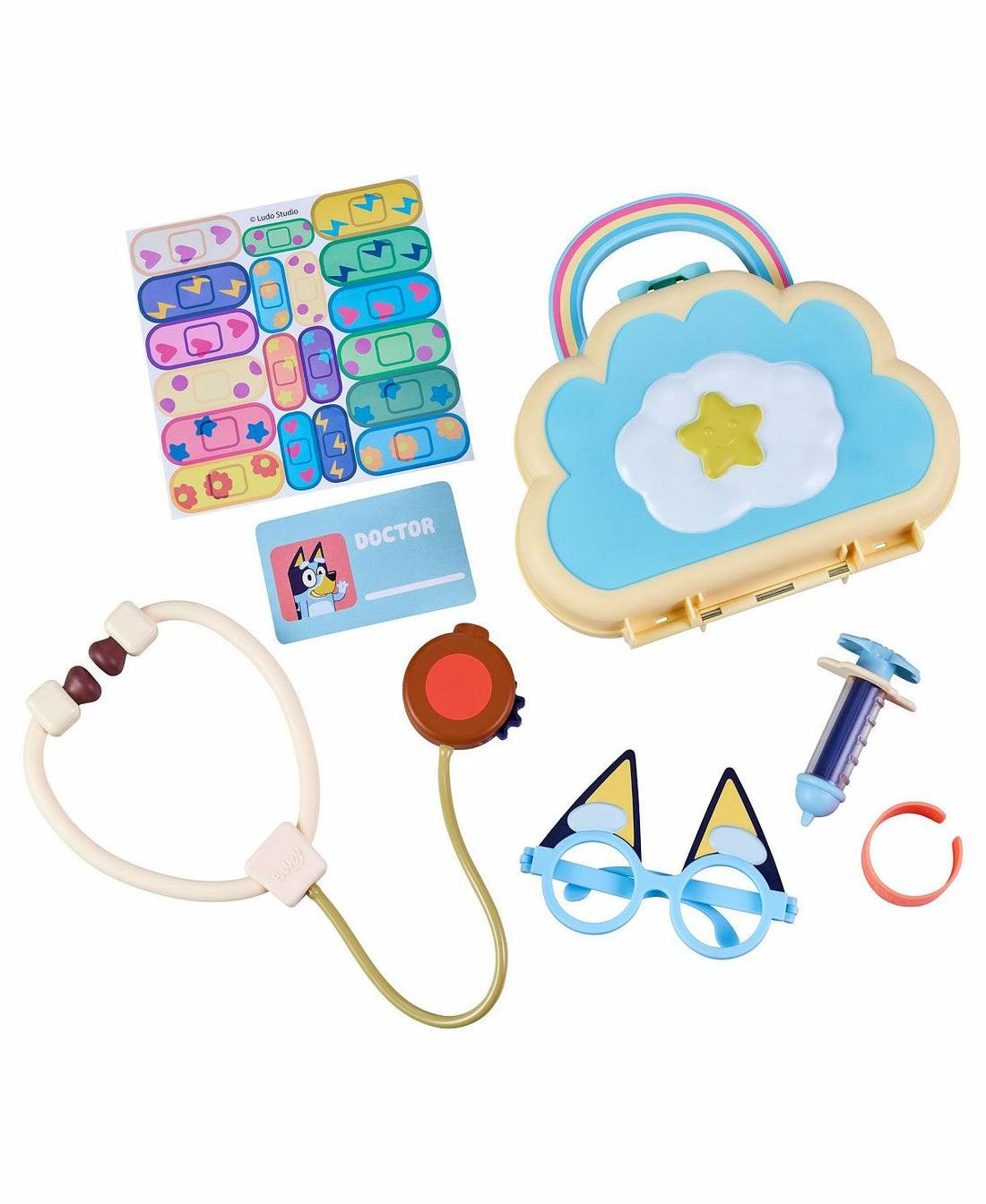 Dress Up | Bluey Series 7 Cloud Doctor Bag Playset With Medical Tools Dress Up Dress Up