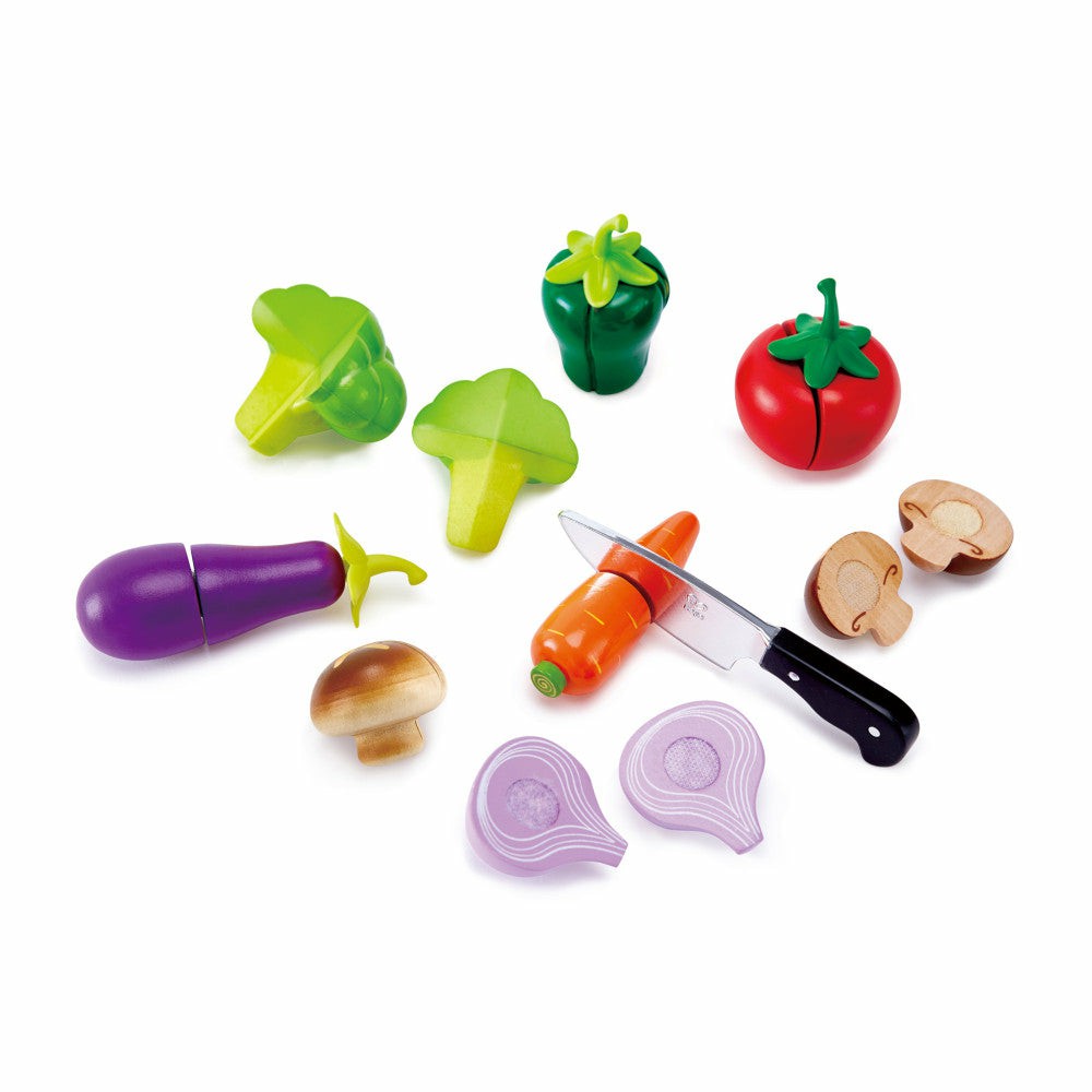 Dress Up | Hape Garden Vegetables Wooden Kitchen Playset – Colorful Pretend Cooking Set Dress Up Dress Up