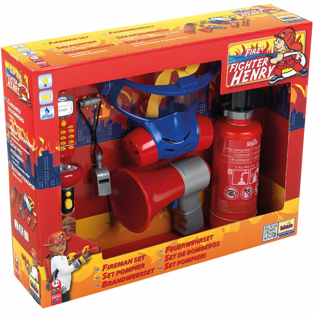 Dress Up | Theo Klein Firefighter Henry Play Set – Kids Pretend Fireman Gear – Ages 3+ Dress Up Dress Up