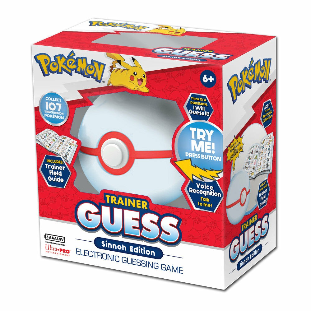 Electronic Games | Pok√©Mon Trainer Guess: Sinnoh Edition Electronic Game By Ultra Pro Games & Puzzles Electronic Games