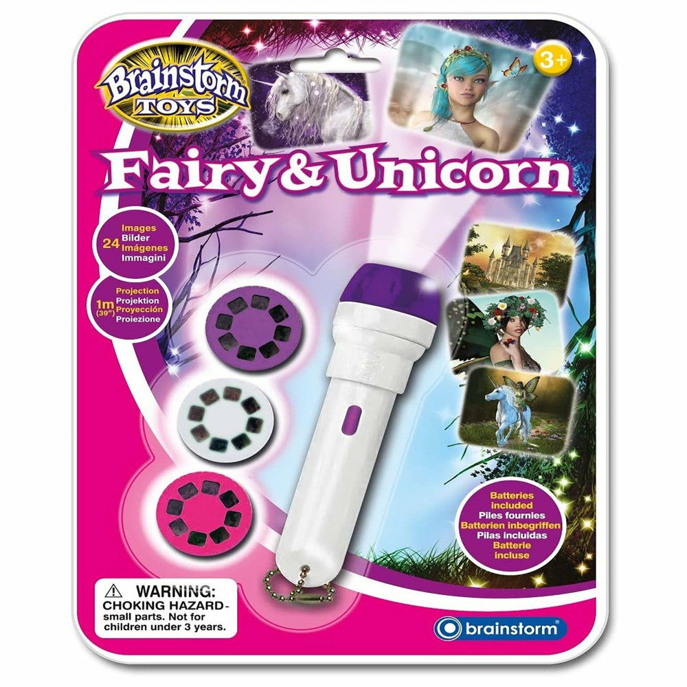 Electronics | Brainstorm Toys Fairy And Unicorn Flashlight Projector – Magical Imagery – White/Purple Electronics Electronics