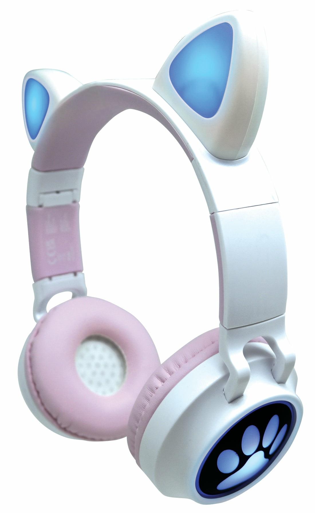 Electronics | Lexibook Bluetooth Cat Ear Headphones With Led Lights – Pink Electronics Electronics